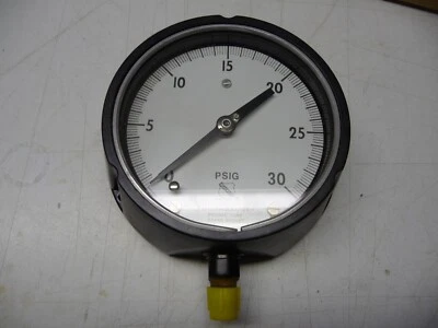 Ashcroft Duragauge 1279A, Pressure Gauge, 0 - 30 PSIG, Size 45, New - Image 1 of 4