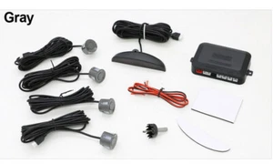 Car LCD Display Reverse Rear Parking Sensor 4 Sensors Audio Buzzer Alarm greyNew - Picture 1 of 6