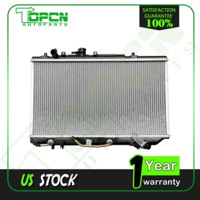 New Replacement Aluminum Radiator Fits 1994 1995 1996 1997 Ford Aspire 1.3L l4 - Image 1 of 3