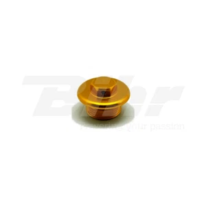 ART TAPPO OLIO FRENO ERGAL CNC ORO GOLD SUZUKI RM 250 1982-2007 - Foto 1 di 1