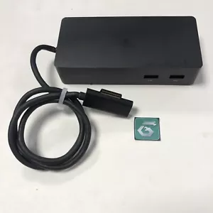Microsoft OEM Docking Station Nero 1661 Surface Pro 3 4 5 6 USATO Spedizione Gratuita - Foto 1 di 4