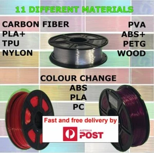 3D printer filament PETG, PLA PLA+, TPU, Nylon, Polycarbonate, Carbon fiber, ABS - Picture 1 of 19