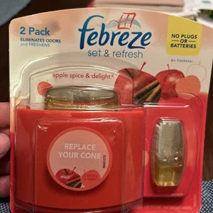 Febreze Set & Refresh ADVANCED ODOR ELIMMINATOR 2 refills fits Small Spaces - Picture 1 of 2