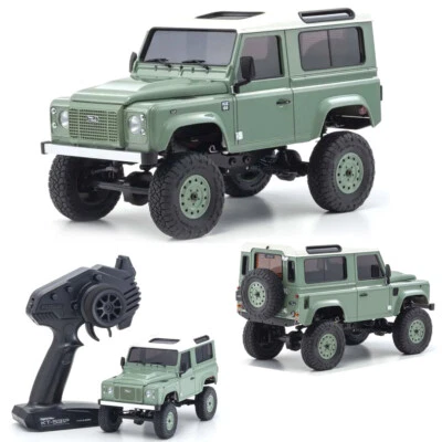 Kyosho 32527GR Mini-Z 4X4 Land Rover Defender 90 Heritage Grasmere RTR Crawler - Image 1 of 4