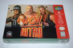 Videojuego WCW Nitro Nintendo 64 N64 Nuevo en Caja Envolvida Costura en V - Imagen 1 de 3
