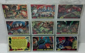 1994 Mars Attacks Topps Deluxe Reissue Series 9 pack 44,45,47,49thru53, & 55 - Picture 1 of 9