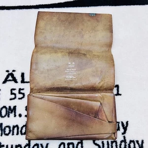 Vintage No, No, Yes! Co. Ltd. Shosa Japan Made Folded Leather Wallet - Picture 1 of 7