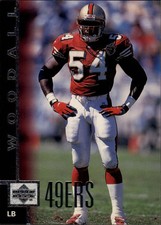 1997 Upper Deck Football Card #54 Lee Woodall
