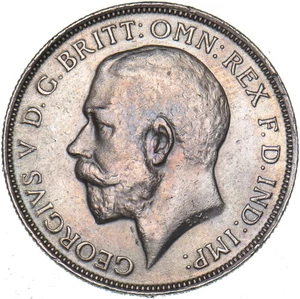 1915 Florin - George V Britische Silbermünze - schön - Bild 1 von 2