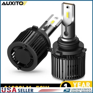 2PCS 9006 HB4 LED Headlight Bulbs Kit High Low Beam 6000K White Head Light Lamp - Picture 1 of 14