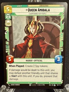 Queen Amidala Legendary 101/264 SW Unlimited Secrets of Power LP/EX - Picture 1 of 3