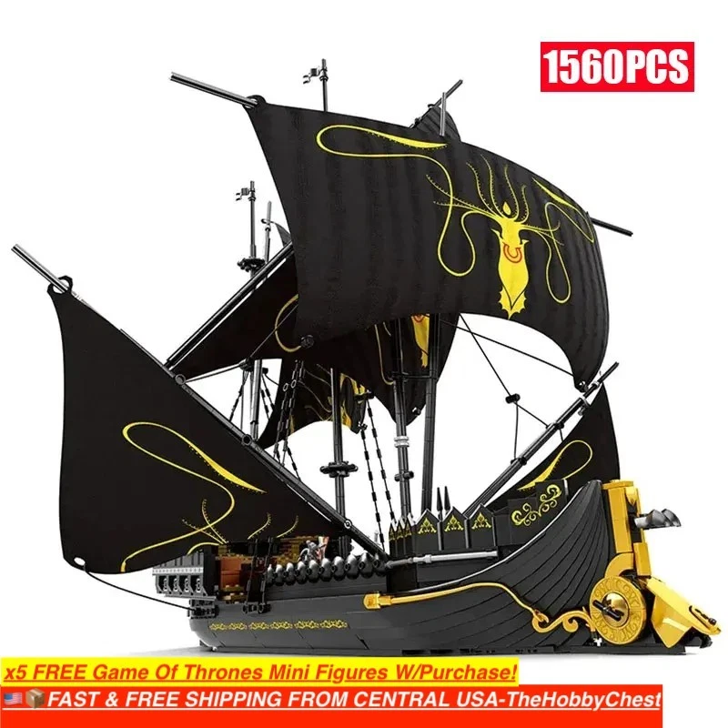 NEW 2025 Game Of Thrones The Silence ReoBrix1560PC Building Block Toy+FREE GIFT - Image 1 of 4