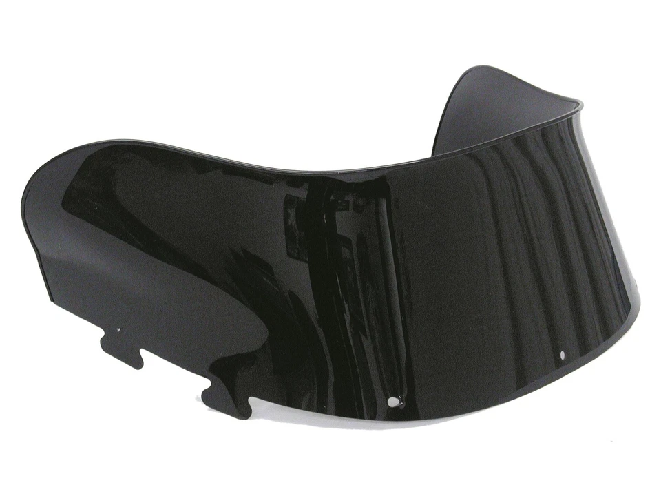 Parabrisas negro liso acampanado Polaris Indy Trail 500, 1994-1999, 10" Foto 1 de 1