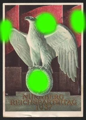 Propaganda del Tercer Reich 1933-1945, postal, usada Foto 1 de 2