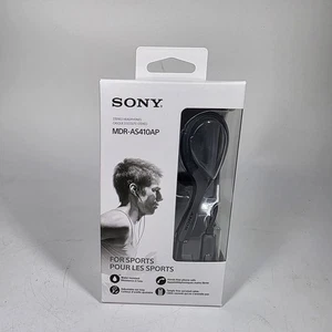 Auriculares estéreo internos deportivos Sony MDR-AS410AP genuinos blancos nuevos stock antiguo - Imagen 1 de 4