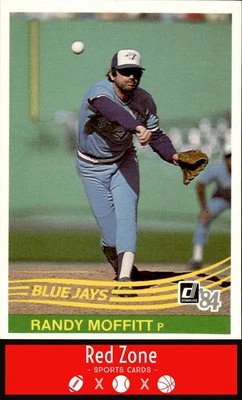 1984 Donruss - #390 Randy Moffitt NM Set Break. - Image 1 of 2