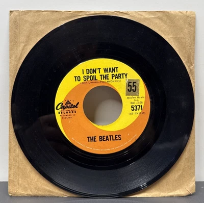 Capitol Records - THE BEATLES "Eight Days A Week" 45RPM, 5371 - Image 1 of 2