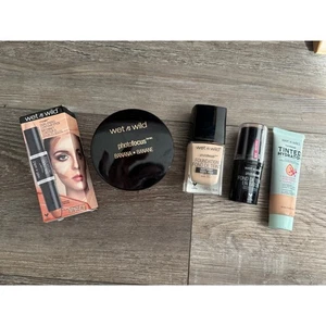 Wet n Wild Makeup Bundle Foundation Contour Powder Hydrator Face - Picture 1 of 2