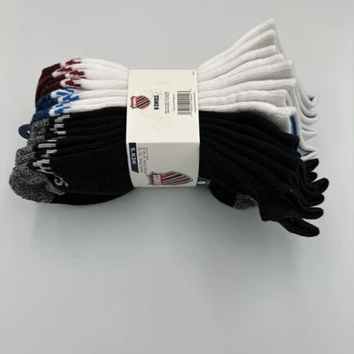 K Swiss Low Cut Socks Mens Size 10-13 Full Cushion 7 Pairs Fits Shoe Size 6-12.5 - Image 1 of 3