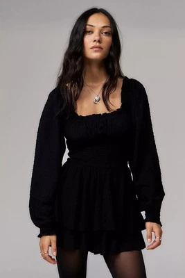 Urban Outfitters Womens Black Kimchi Blue Rosie Romper Playsuit Sz Small