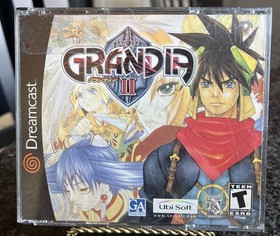SEGA Dreamcast Grandia 2 CIB w/Manual, Reg. Card, Original Case