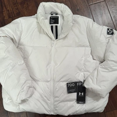 Under Armour Women's Limitless Down Puffer Jacket Size 2XL $305 White NEW - Image 1 of 4