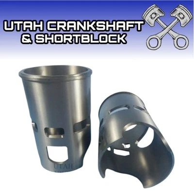 Ski Doo 800 Cylinder Sleeves 82mm 2001-2007 MXZ Adrenaline Blizzard Renegade - Image 1 of 4