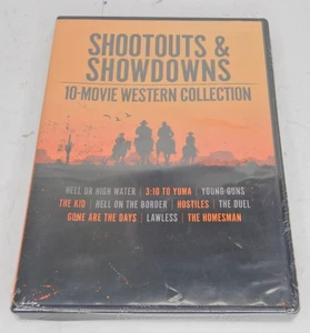 Shootout & Showdowns 10-Movie Western Collection DVD - Foto 1 di 2