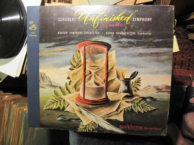 Serge Koussevitzky SCHUBERT UNFINISHED SYMPHONY B Minor Boston Symphony DM-1038 - Image 1 of 3