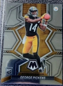  2022 GEORGE PICKENS RC Panini Mosaic Rookie / RC #318 Cowboys Star WR  - Picture 1 of 2