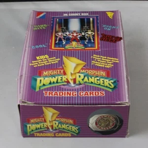 Lot of 1994 Mighty Morphin Power Rangers Trading Cards - Open Box - Bild 1 von 3
