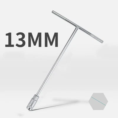 Handy T Handle Metal Socket Wrench Hexagon 8mm to 14mm Suitable for Workshop - Image 1 of 4