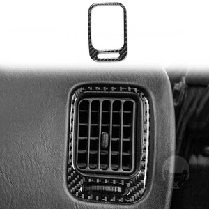 For Toyota MR2 1991-1995 Real Carbon Fiber Co-Pilot Air Outlet Vent Cover Trim - Foto 1 di 10