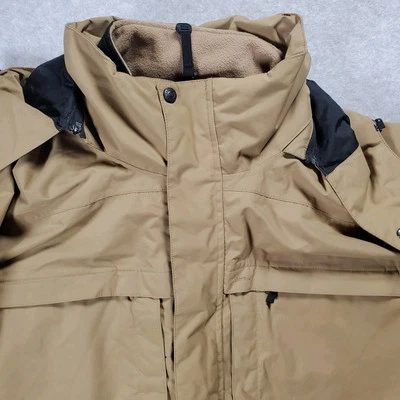 5.11 Tactical Mens Aggressor 3 in 1 Parka Large Tan Waterproof with Hood - Image 1 of 4