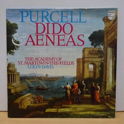 6500 131 PURCELL Dido and Aeneas COLIN DAVIS ASMS PHILIPS STEREO LP EX - Image 1 of 4