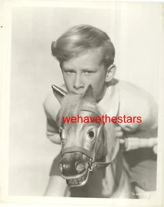 VINTAGE John Howard Davies CHILD STAR '49 ROCKING HORSE WINNER PublicityPortrait - Picture 1 of 1