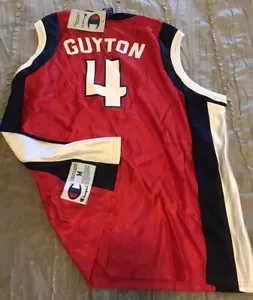 WANDA GUYTON Houston COMETS Basketball WNBA Vintage CHAMPION Trikot MEDIUM Neu - Bild 1 von 3