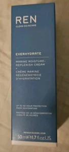 REN Skincare Everhydrate Marine crema idratante-ricompente vegan 50 ml/1,7 oz NUOVO! - Foto 1 di 14