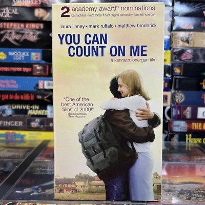 You Can Count On Me 2001 VHS Tested Rental Mark Ruffalo Laura Linney Romance - Image 1 of 4