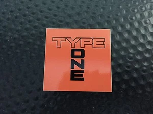 SPOON SPORTS TYPE ONE STICKER DECAL ACURA HONDA JAPAN - Picture 1 of 1