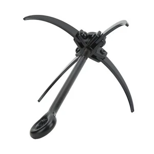 Steel Outdoor Climbing Hook Multifunctional 4 Claw Grappling Hook For Mount GB - Picture 1 of 12