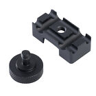 Aluminum Alloy Tether Holder Cable Lock Clip Clamp Mount for DSLR Camera J tF F1