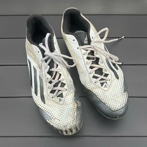 Botines de béisbol y softbol Adidas Adizero Afterburner 2.0 negros blancos S85704 talla 12 - Imagen 1 de 12