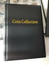 COIN ALBUM  for 120 coins. STORAGE BOOK for 50p, 2£, 1£
