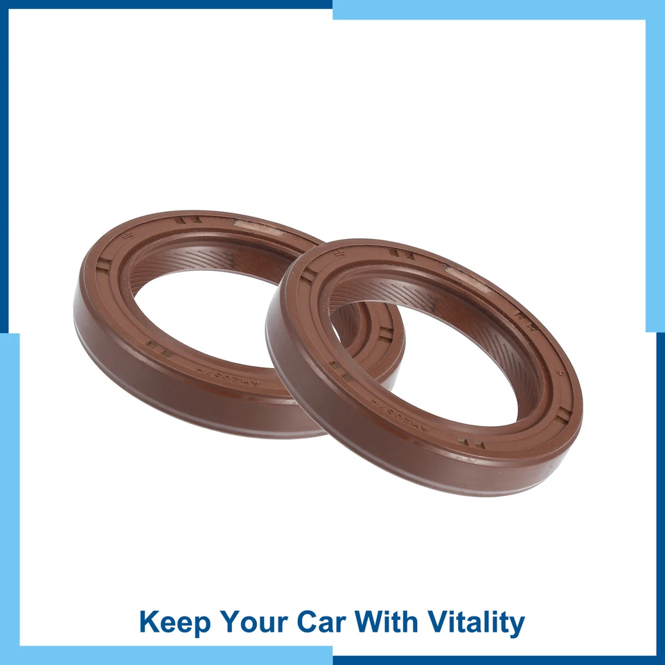 Paquete (2) Junta de sello de aceite del cigüeñal del motor para Mitsubishi Eclipse Foto 1 de 4