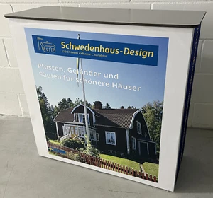 EXPOLINC Fold Out Theke - faltbar - in rolbarer Tasche - mit+ohne Druck - Bild 1 von 8