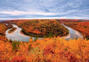 RESTIGOUCHE RIVER, NB = FAR and WIDE = Postage-Paid POSTCARD Canada 2024 - Imagen 1 de 2