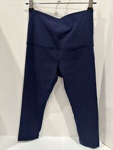 Lorna Jane Stabilised Core 7/8 Tight - S Small - French Navy - 19.5 " Inseam