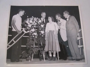 1950er ED McLEMORE WRESTLING CLUB BESITZERFOTO DENNY HAYES STAFF - WANNE B - Bild 1 von 3