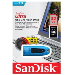SanDisk Cruzer Ultra - Pendrive 32 GB USB 3.0 - Zdjęcie 1 z 3